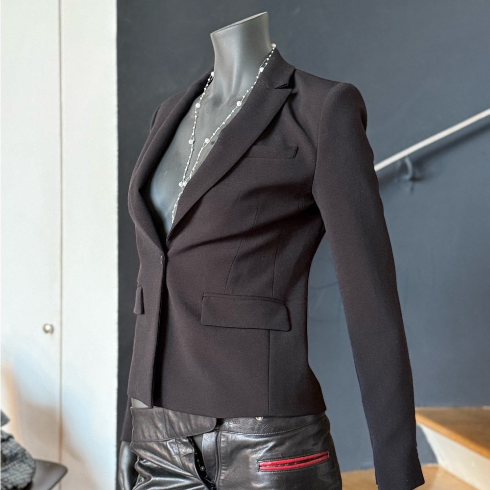 BCBGMaxAzria Classic Black Blazer